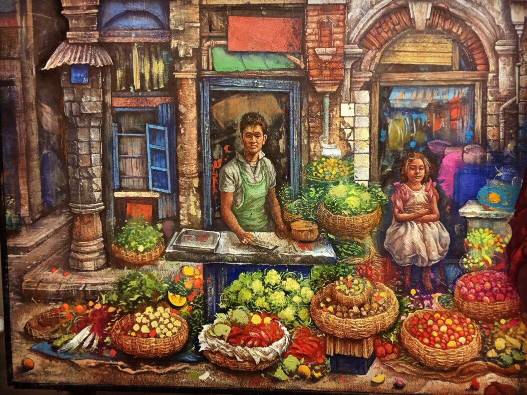 boy and Kolkata detail